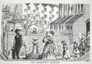 The Momentous Question, Illustration from Punch