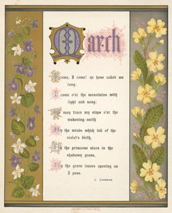 The Months: March