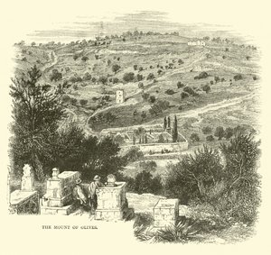 The Mount of Olives by English School