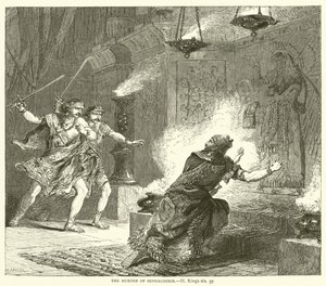 The Murder of Sennacherib by English School