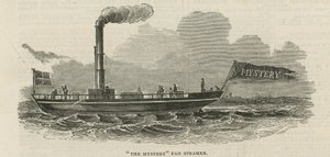 The Mystery Fan Steamer by English School