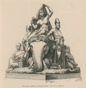 The National Memorial to the Prince Consort: Asia by English School