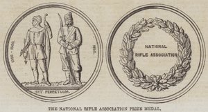 The National Rifle Association Prize Medal by English School