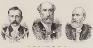The New Lord Mayor and Sheriffs by English School