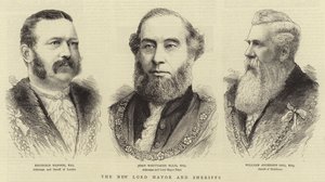 The New Lord Mayor and Sheriffs by English School