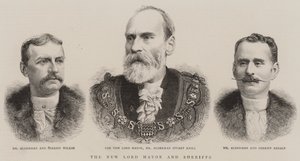 The New Lord Mayor and Sheriffs by English School