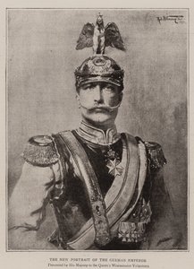 The New Portrait of the German Emperor by English School