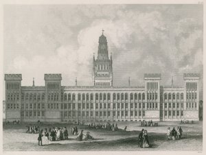The New Record Office, Rolls Buildings by English School