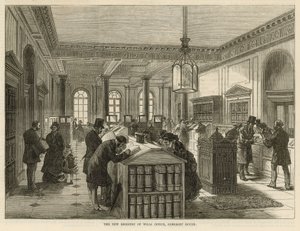 The New Registry of Wills Office by English School