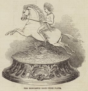 The Newcastle Race Prize Plate by English School