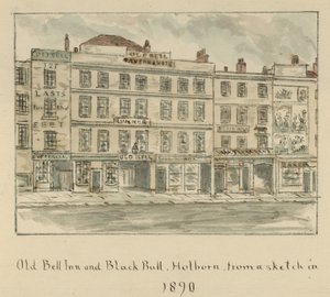The Old Bell Inn and Black Bull, Holborn, London