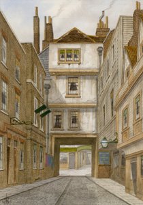 The Old Bull Inn, Aldgate by English School