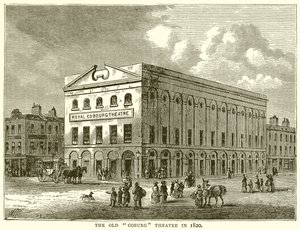 The Old Coburg Theatre in 1820