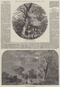 The Old Crystal Palace in Hyde Park by English School
