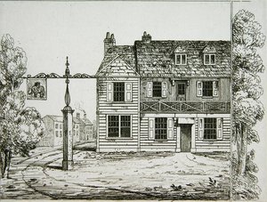 The Old Elephant and Castle by English School