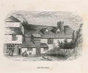The Old Pied Bull (rear) by English School