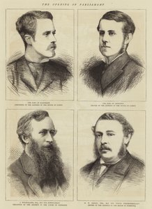 The Opening of Parliament by English School