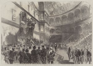 The Opening of the New Italian Parliament by Victor Emmanuel on the 18th Ult