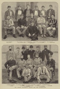 The Oxford University Eleven and the Australians by English School