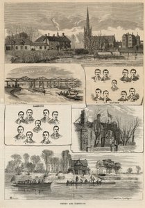 The Oxford and Cambridge Boat Race by English School