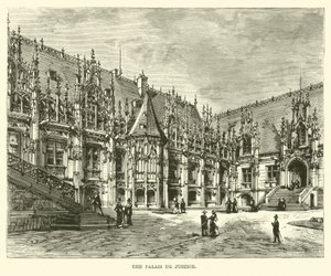 The Palais de Justice by English School