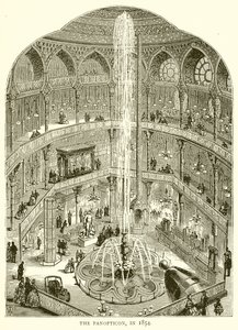 The Panopticon, in 1854 by English School