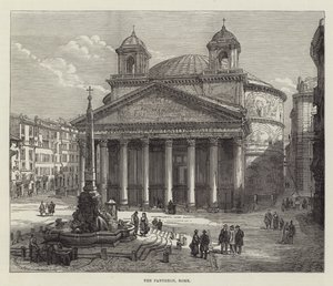 The Pantheon, Rome by English School