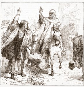 The Papal Nuncio Chieregato in Nuremberg by English School