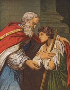 The Parable of the Prodigal Son by English School