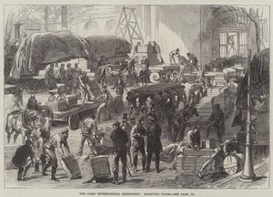 The Paris International Exhibition, receiving Goods by English School