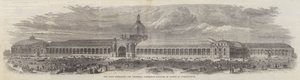 The Paris Permanent and Universal Exhibition Building in Course of Construction by English School