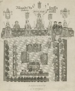 The Parliament of King Edward I by English School
