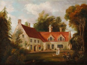 The Parsonage at Burnham Thorpe by English School