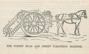 The Patent Road and Street Cleansing Machine by English School