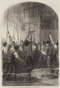 The Peace Rejoicings, Ringing the Bells by English School