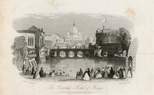 The Pictorial Model of Rome and the Surrey Zoological Gardens by English School
