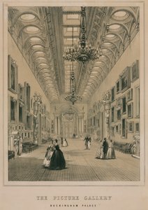 The Picture Gallery, Buckingham Palace by English School
