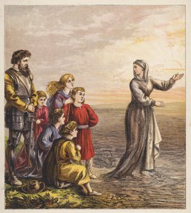 The Pilgrim Children by English School