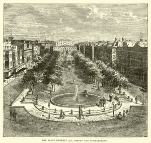 The Place Mehemet Ali, before the Bombardment by English School