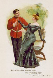 The Plea of the Simla Dancers by English School
