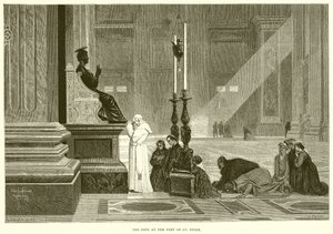 The Pope at the Feet of St. Peter