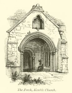 The Porch, Kemble Church by English School