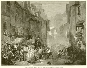 The Porteous Mob by English School