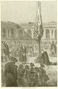 The Prayer at Sumter, Dec. 26, 1860 by English School