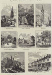 The Preston Guild Festival, Sketches of Preston by English School