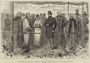 The Prince and Princess of Wales at Hastings, opening Alexandra Park by English School
