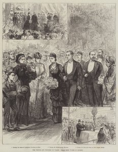 The Prince and Princess of Wales, their Good Works in London by English School