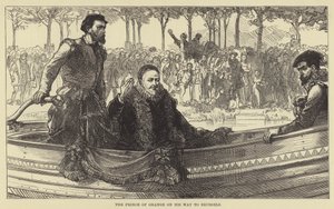 The Prince of Orange on his Way to Brussels