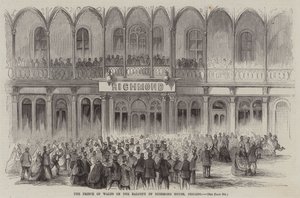 The Prince of Wales on the Balcony of Richmond House, Chicago