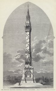 The Proposed Ellesmere Memorial, Worsley, Lancashire by English School